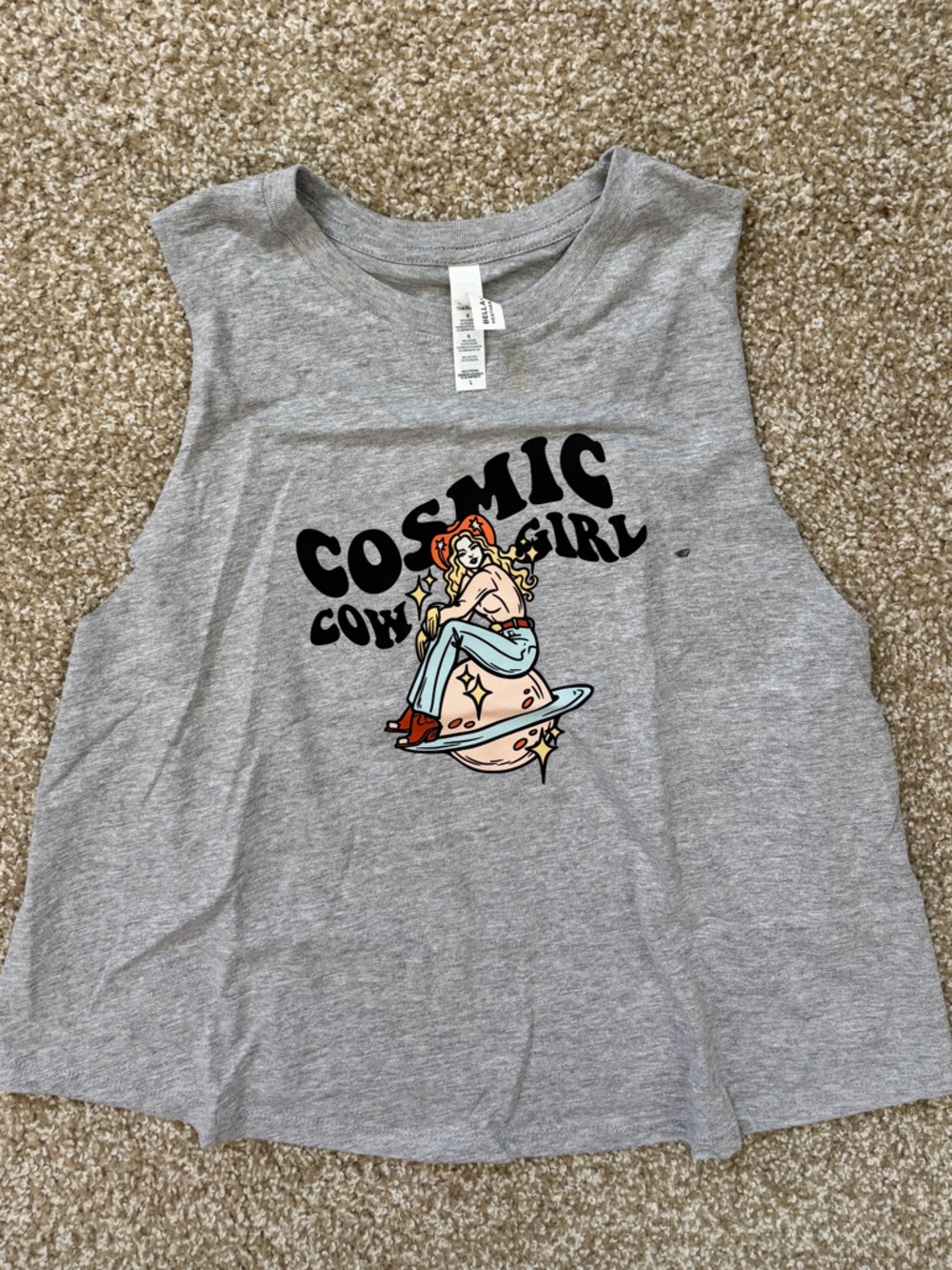 Cosmic Cowgirl Muscle Tank
